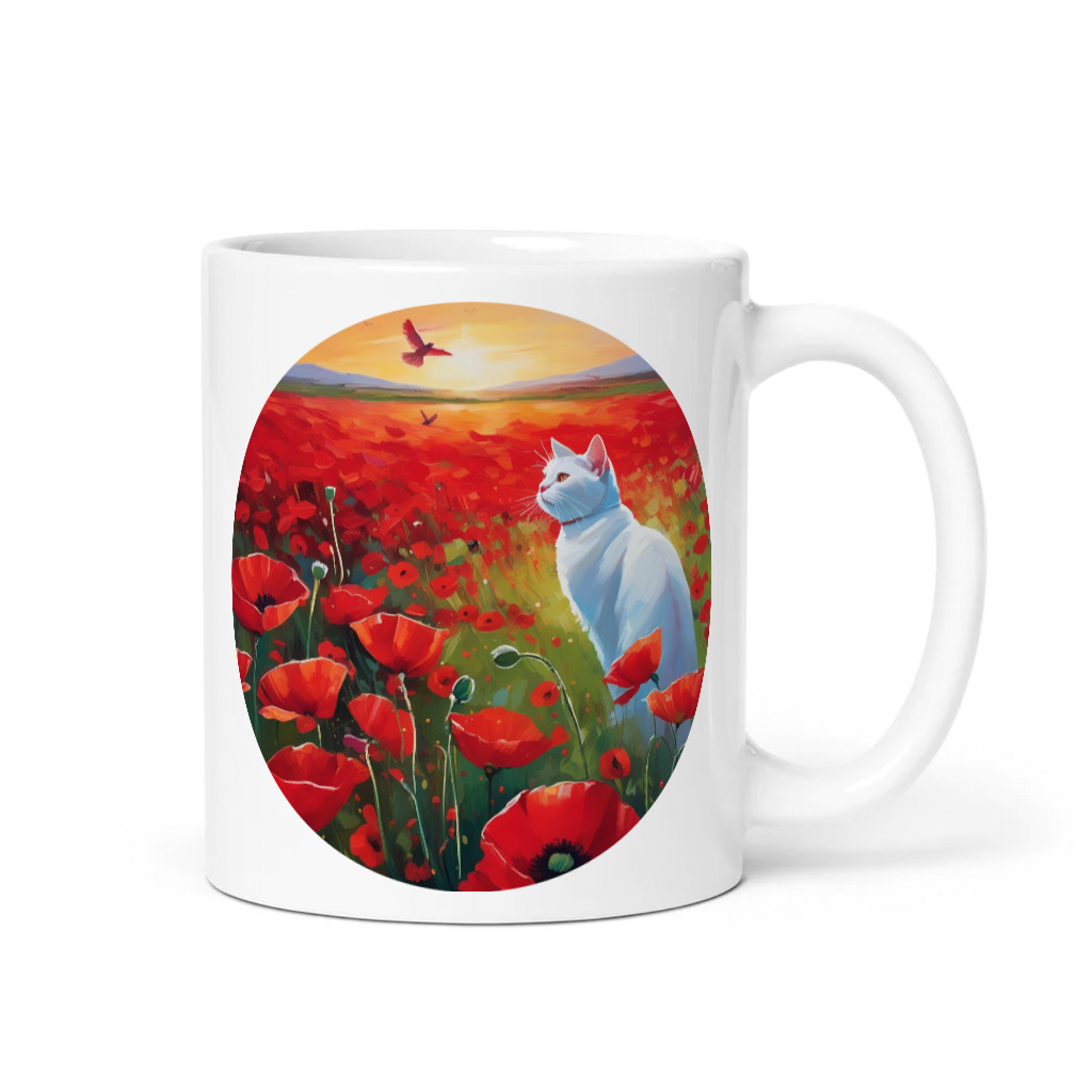 PugMug Custom White Companion Cat Mug