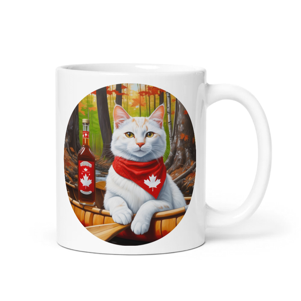PugMug Custom White Companion Cat Mug