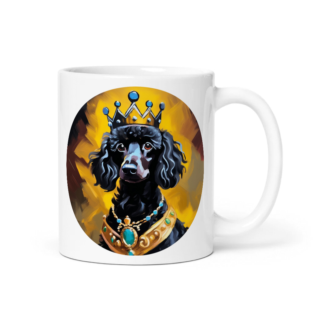 PugMug Custom Black Poodle Mug