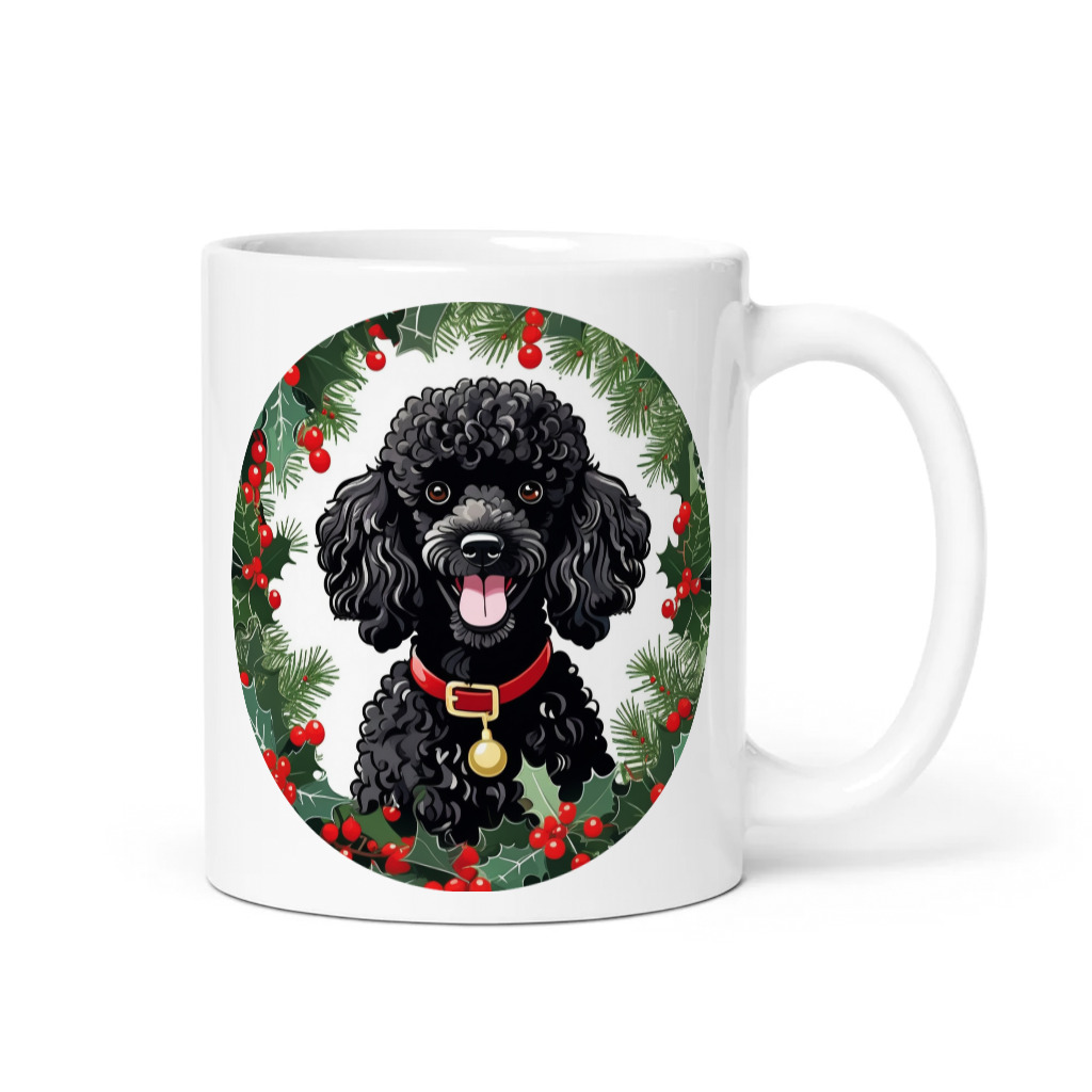 PugMug Custom Black Poodle Mug
