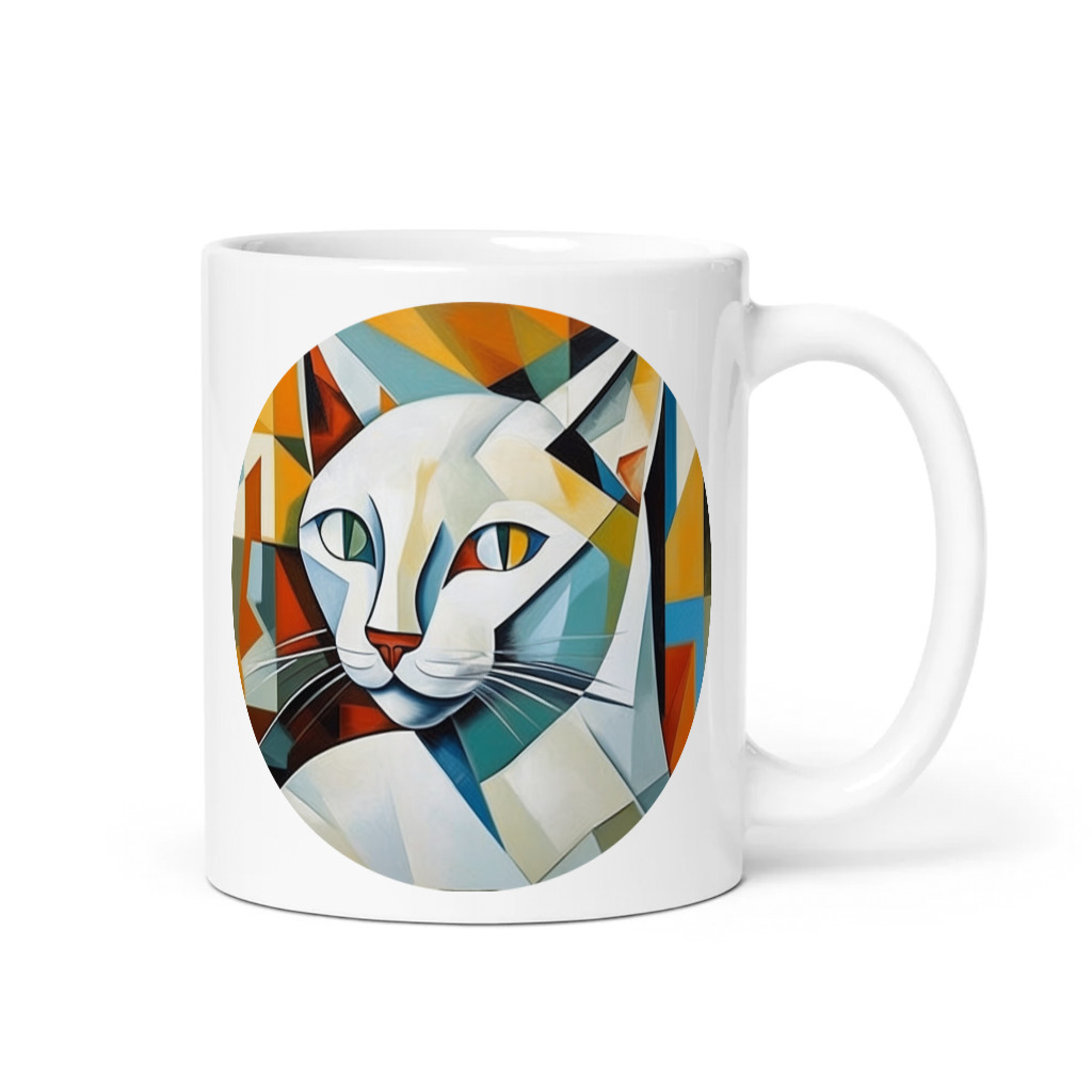 PugMug Custom White Companion Cat Mug