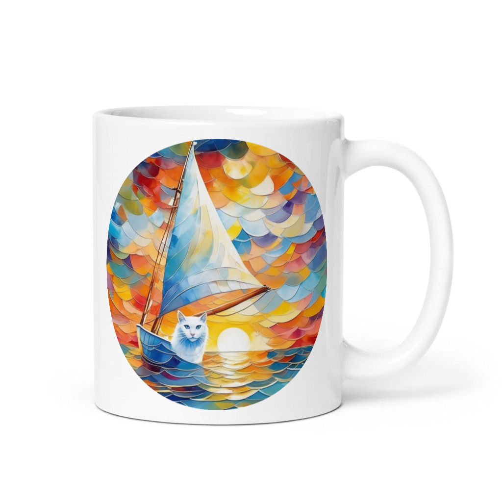 PugMug Custom White Companion Cat Mug