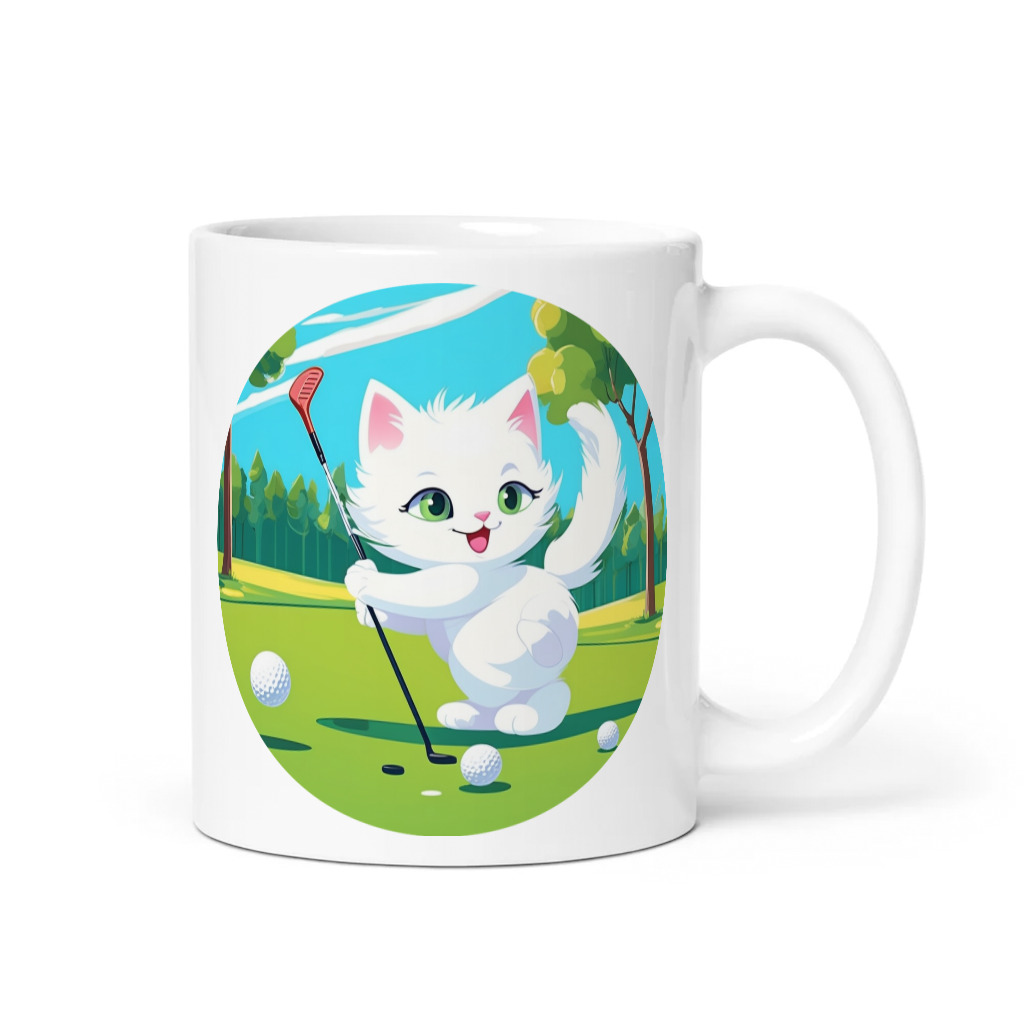 PugMug Custom White Companion Cat Mug