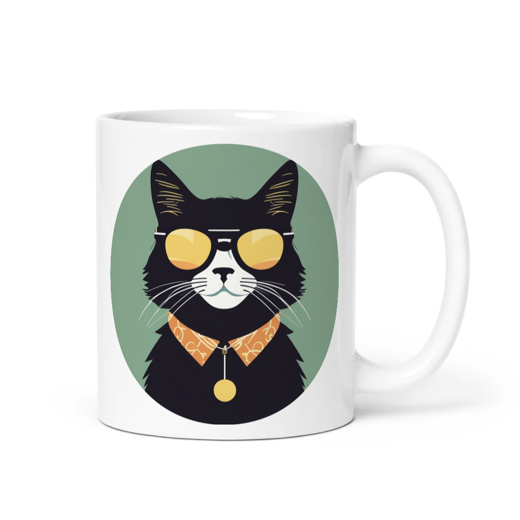 PugMug Custom Black Ragdoll Cat Mug