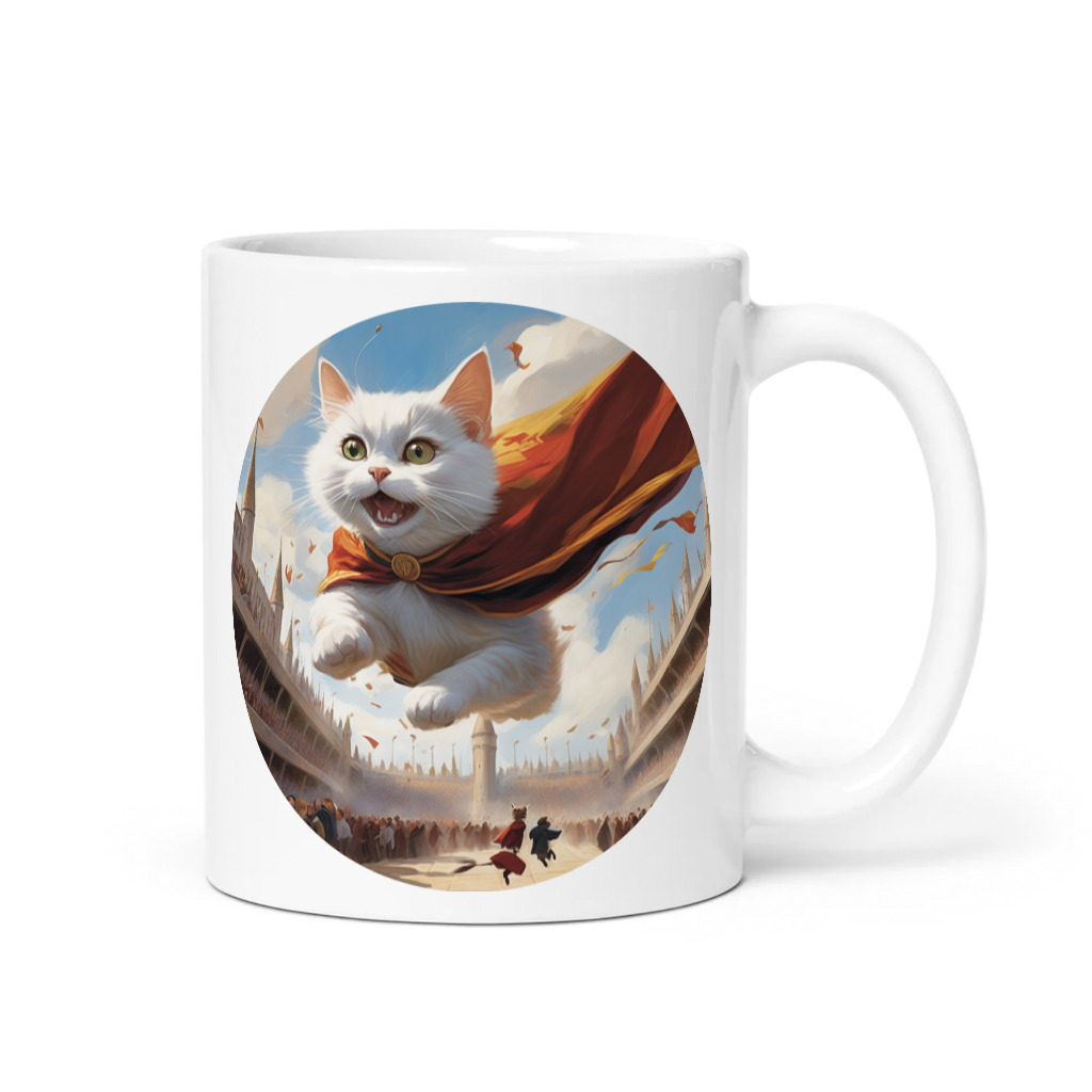 PugMug Custom White Companion Cat Mug