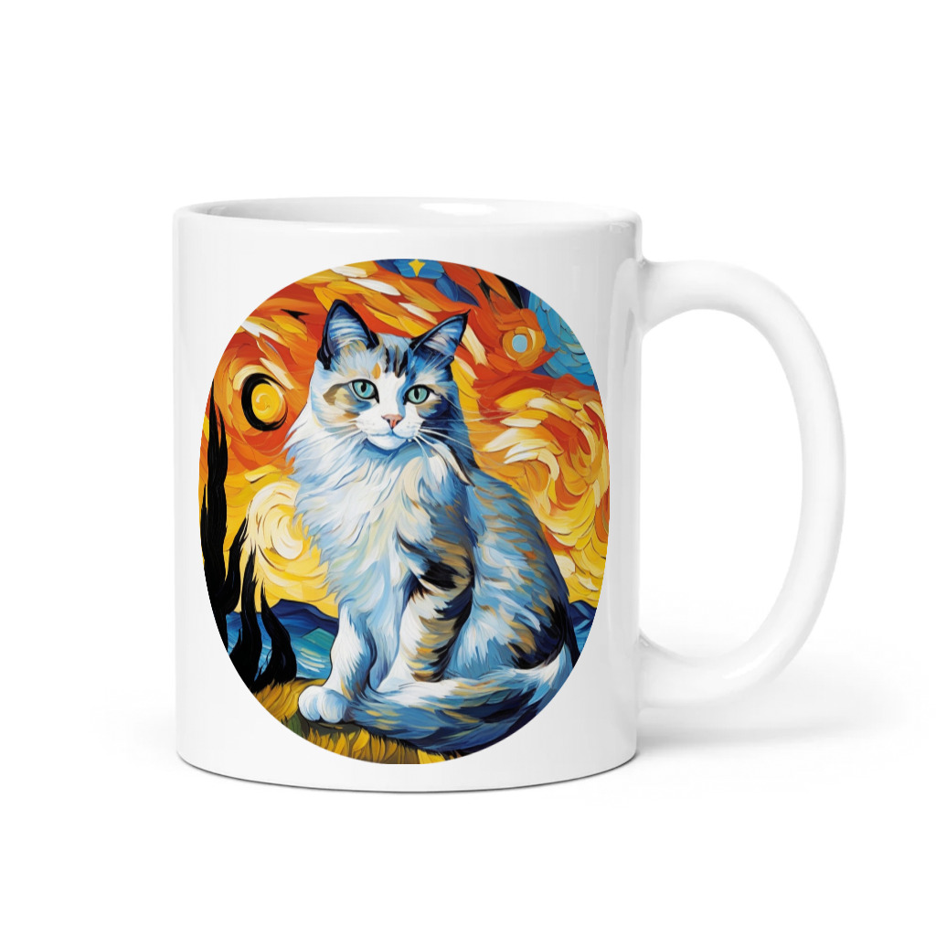 PugMug Custom Tabby Ragdoll Cat Mug
