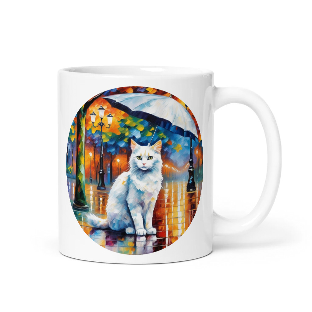 PugMug Custom White Companion Cat Mug