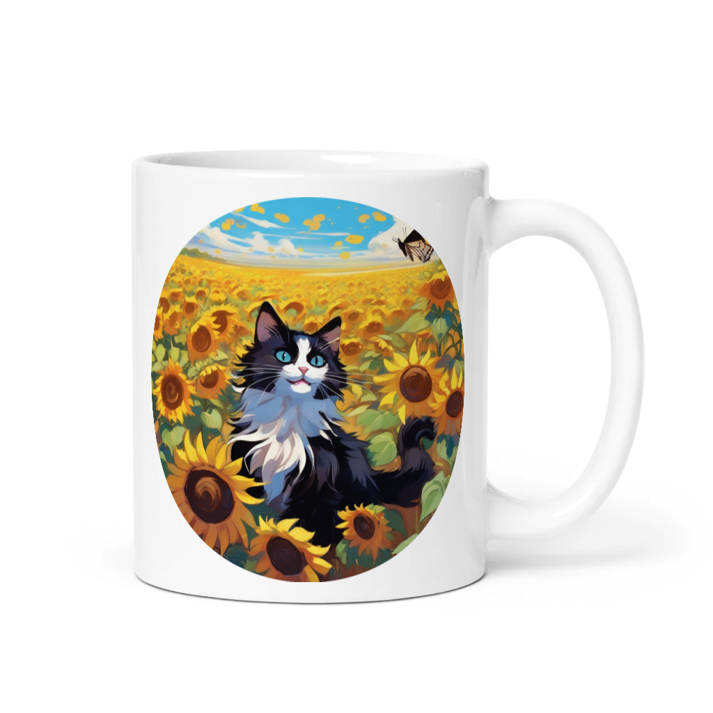 PugMug Custom Black Ragdoll Cat Mug