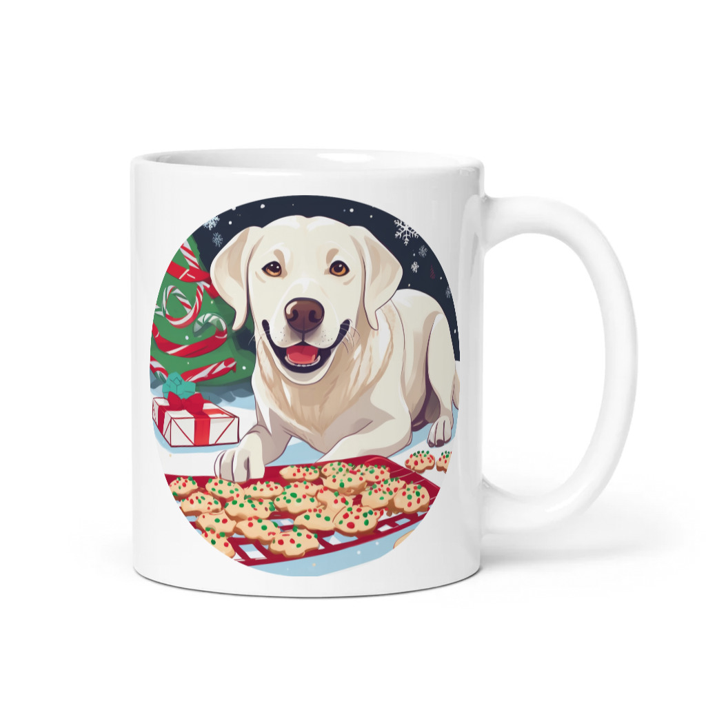 PugMug Custom White Labrador Retriever Mug