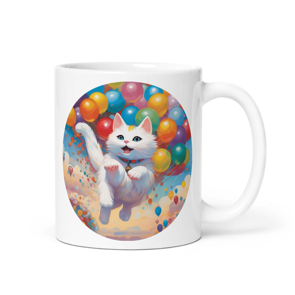 PugMug Custom White Exotic Cat Mug