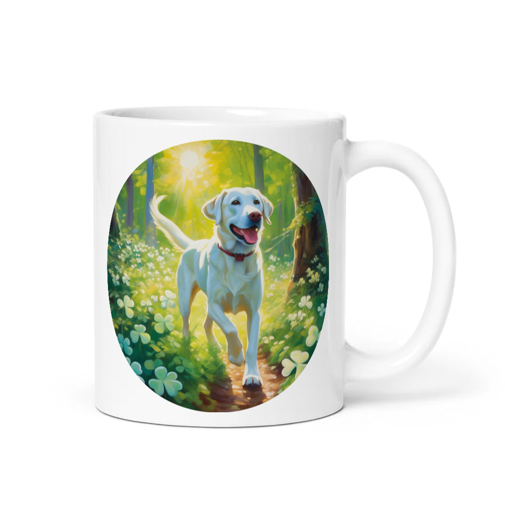 PugMug Custom White Labrador Retriever Mug