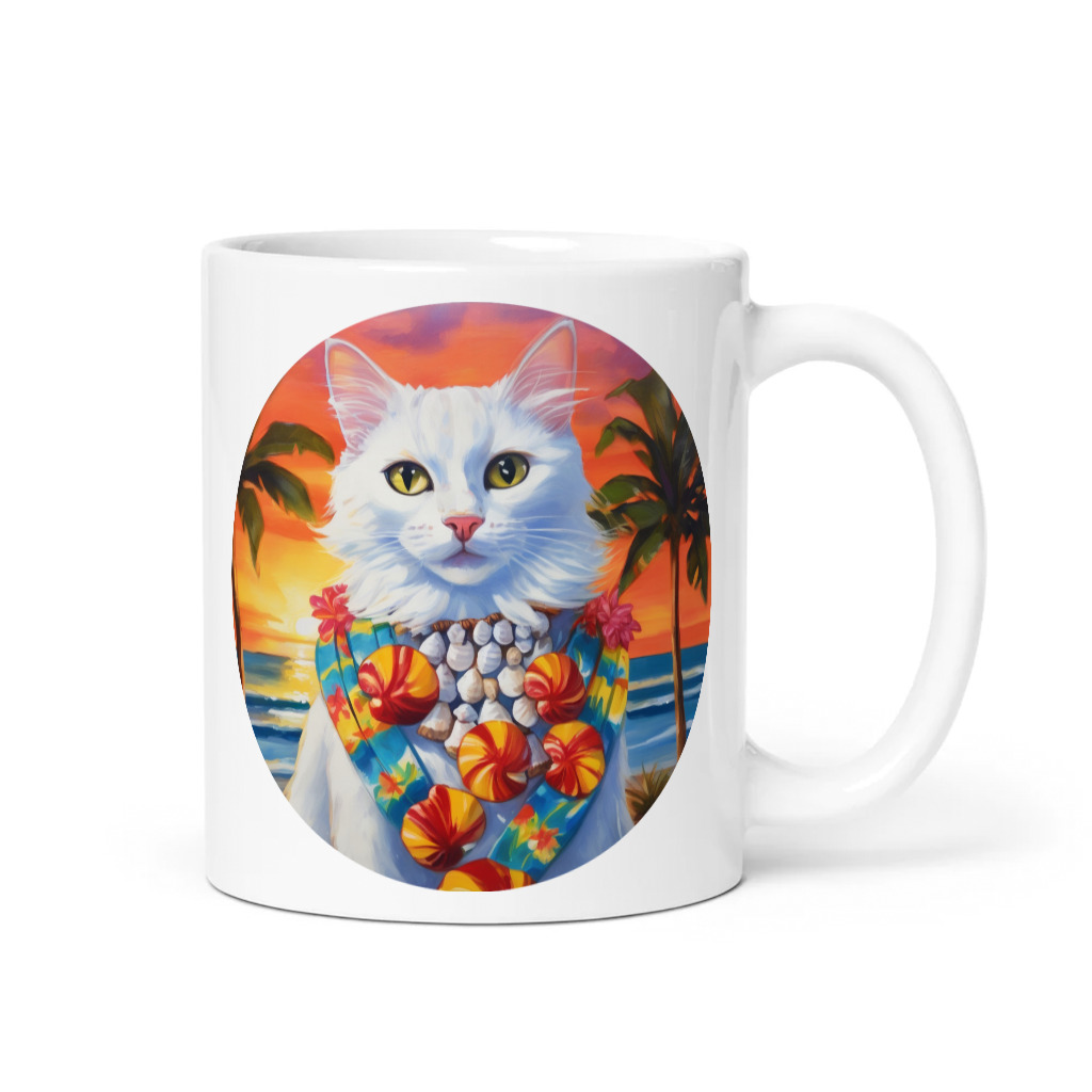 PugMug Custom White Companion Cat Mug