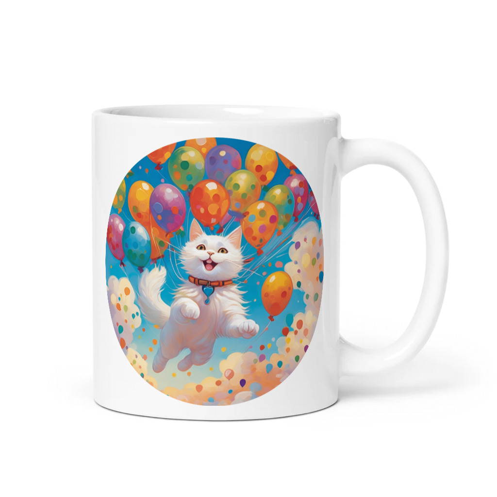 PugMug Custom White Companion Cat Mug