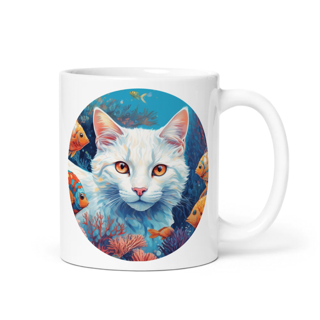 PugMug Custom White Companion Cat Mug