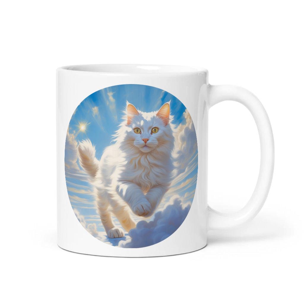 PugMug Custom White Companion Cat Mug