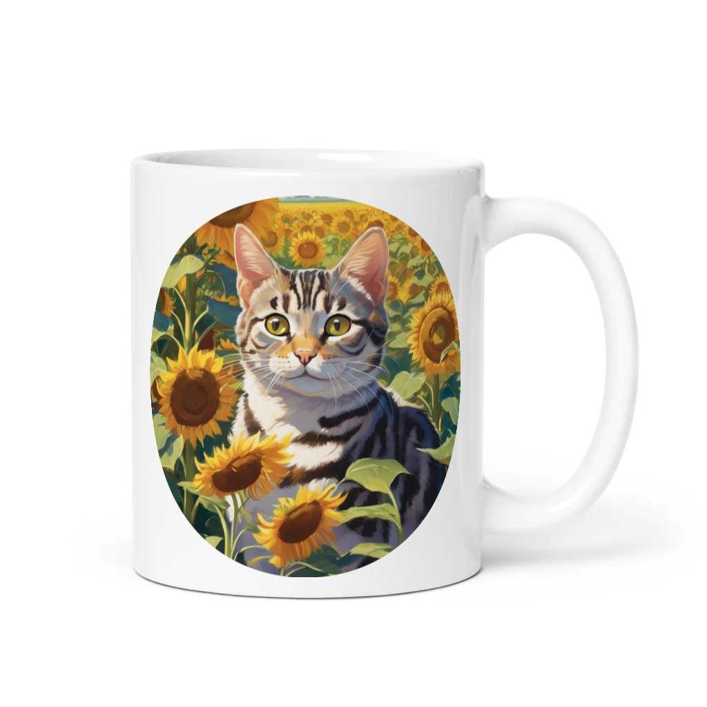 PugMug Custom Tabby American Shorthair Cat Mug