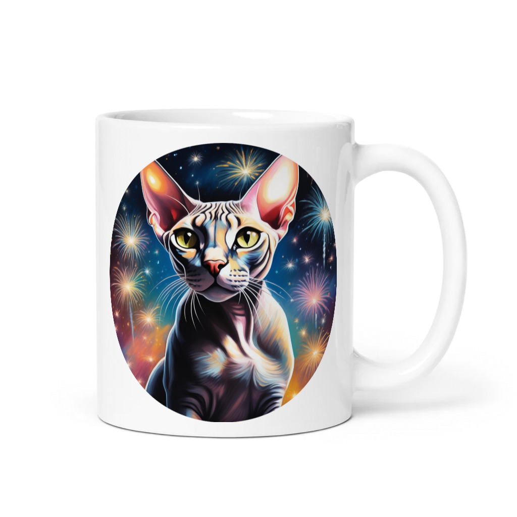 PugMug Custom Tabby Sphynx Cat Mug