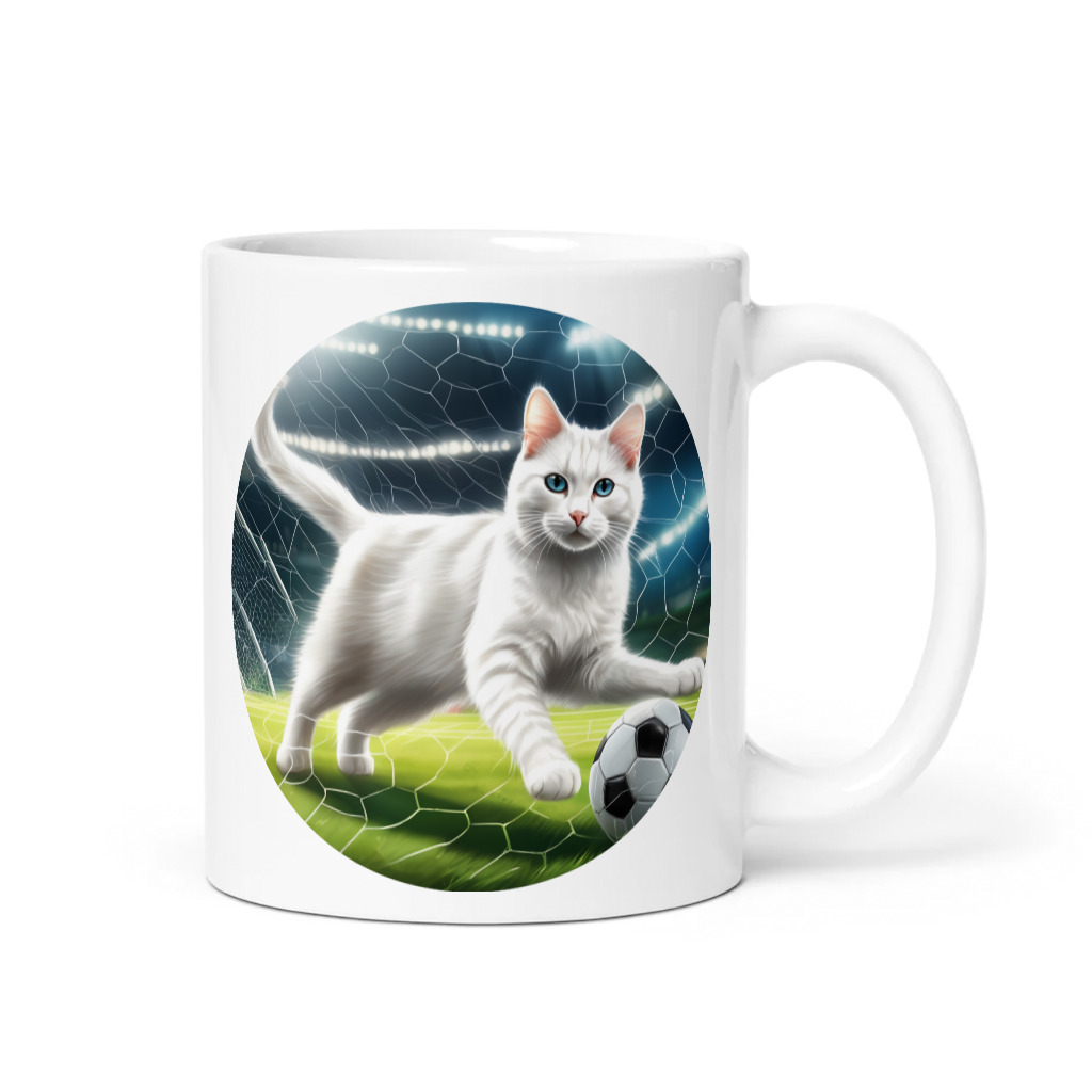 PugMug Custom White Companion Cat Mug