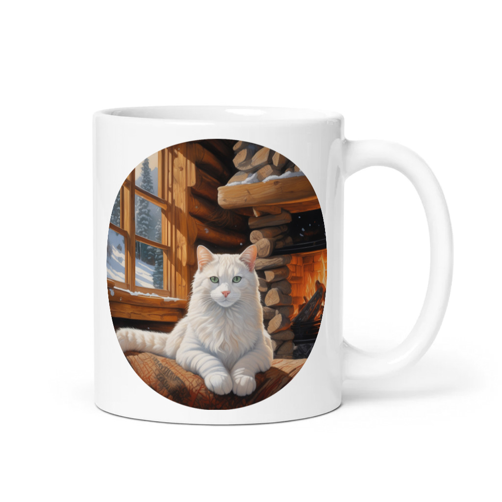 PugMug Custom White Exotic Cat Mug