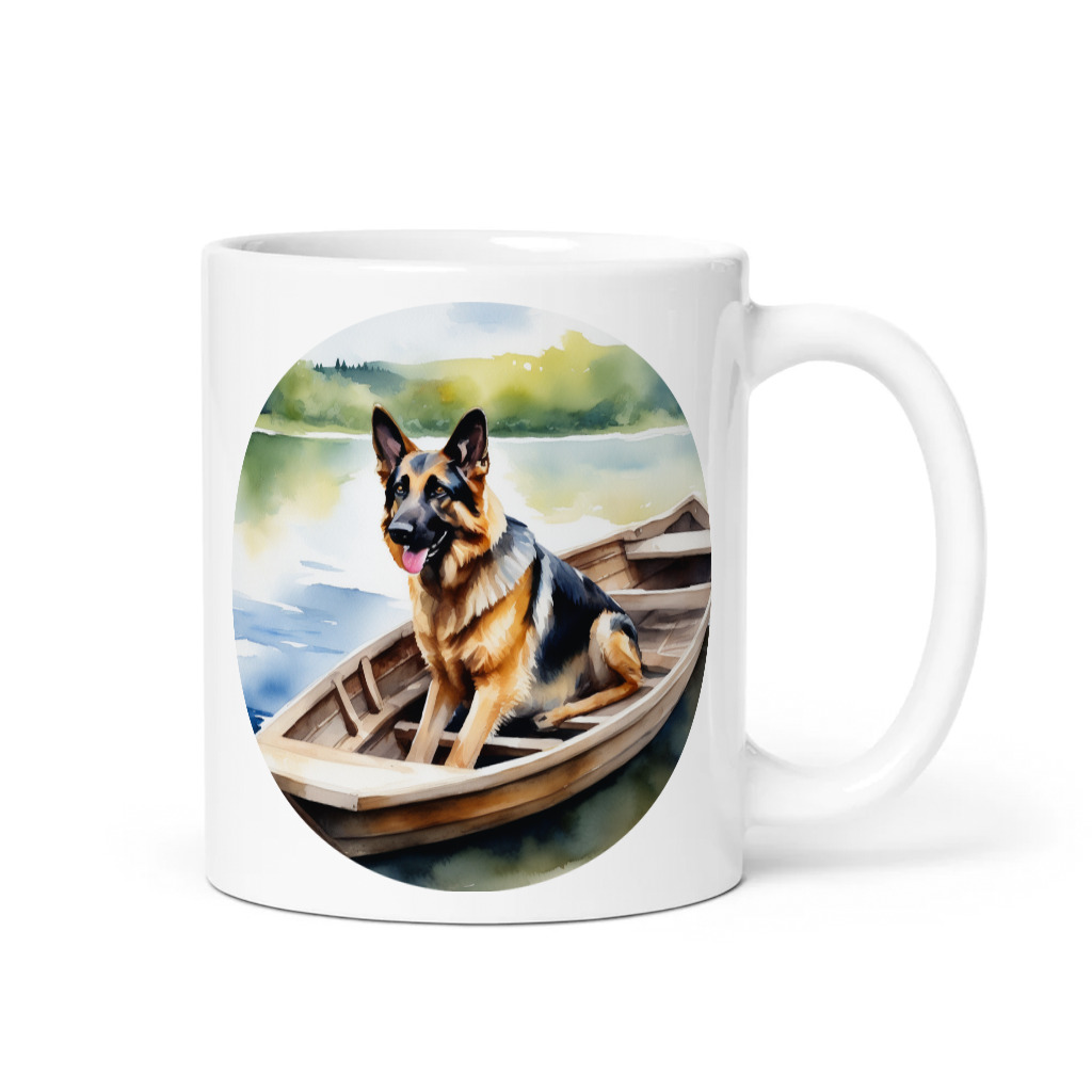 PugMug Custom German Shepherd Dog Mug