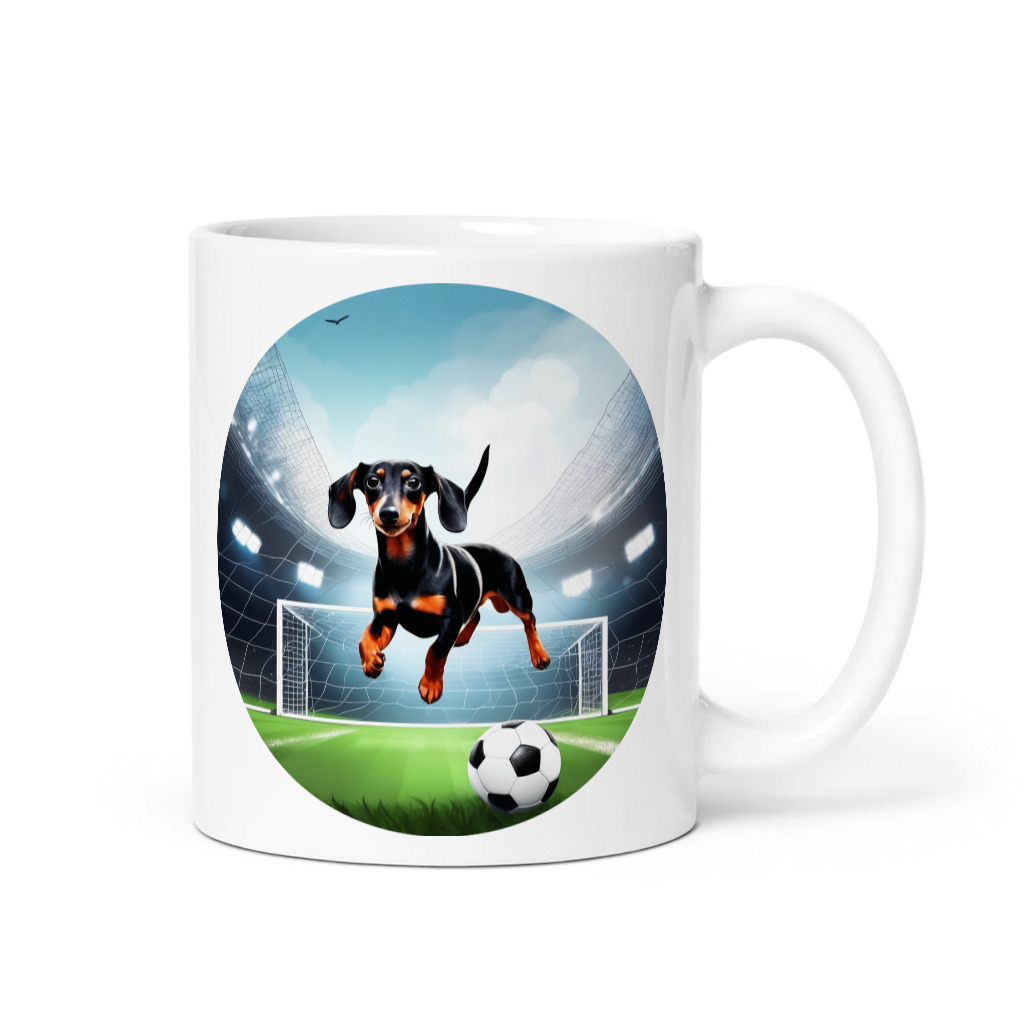 PugMug Custom Black Dachshund Mug