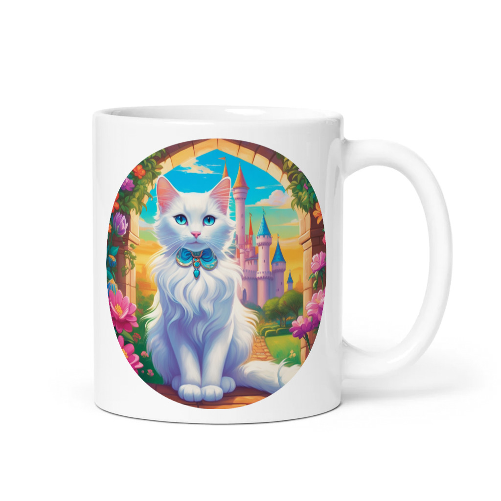 PugMug Custom White Companion Cat Mug
