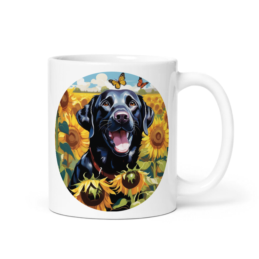 PugMug Custom Black Labrador Retriever Mug