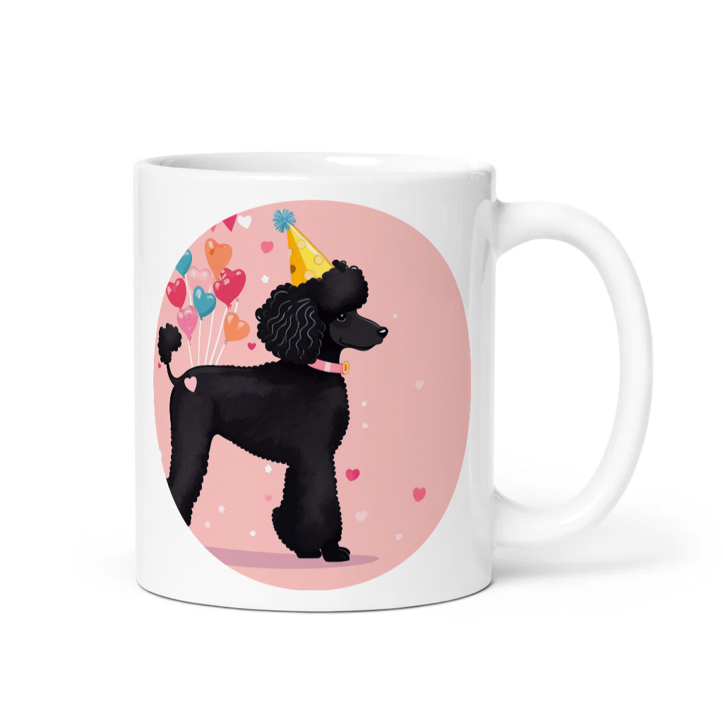 PugMug Custom Black Poodle Mug
