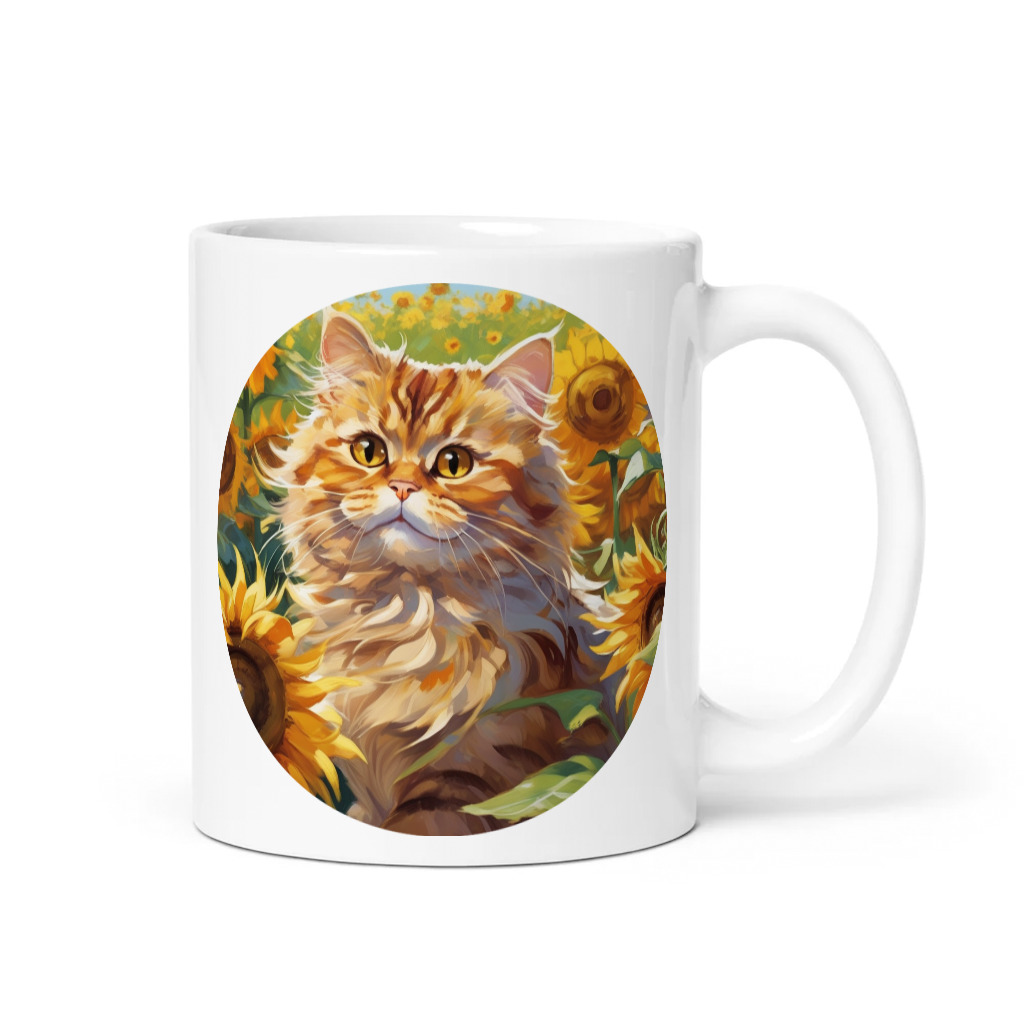 PugMug Custom Tabby Persian Cat Mug