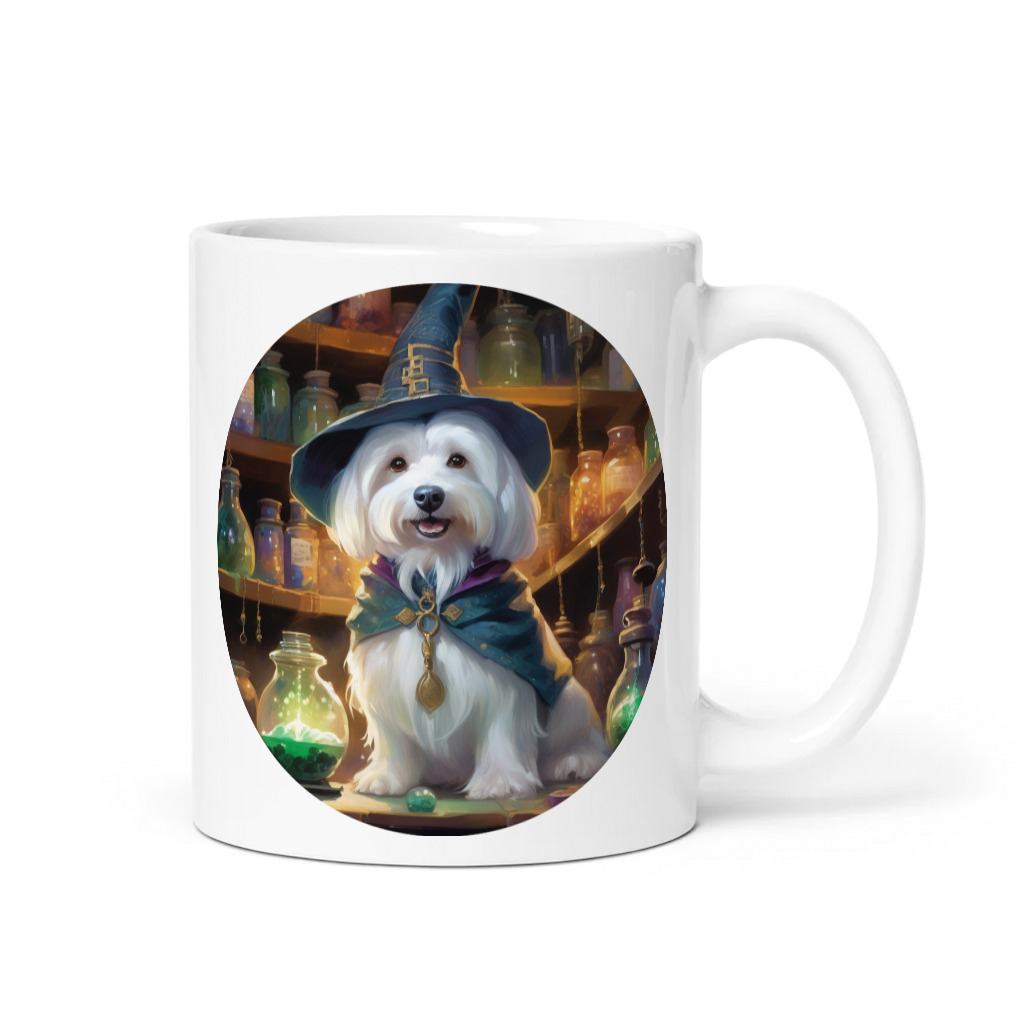 PugMug Custom White Havanese Dog Mug