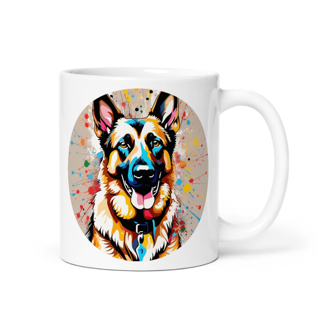 PugMug Custom German Shepherd Dog Mug