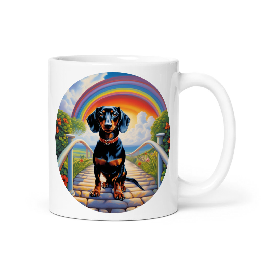 PugMug Custom Black Dachshund Mug