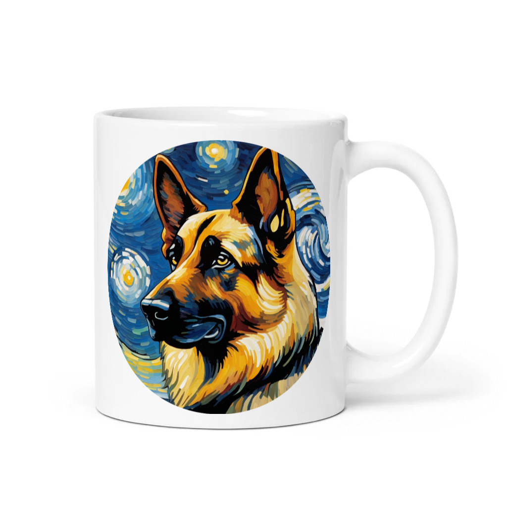 PugMug Custom German Shepherd Dog Mug