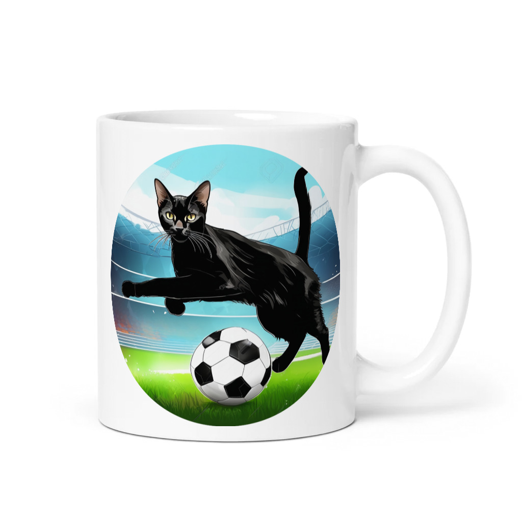 PugMug Custom Black Abyssinian Cat Mug