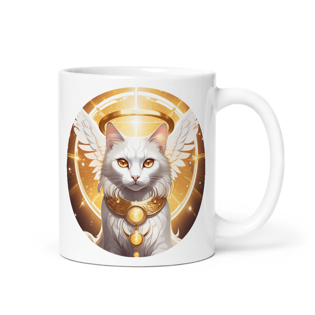 PugMug Custom White Companion Cat Mug