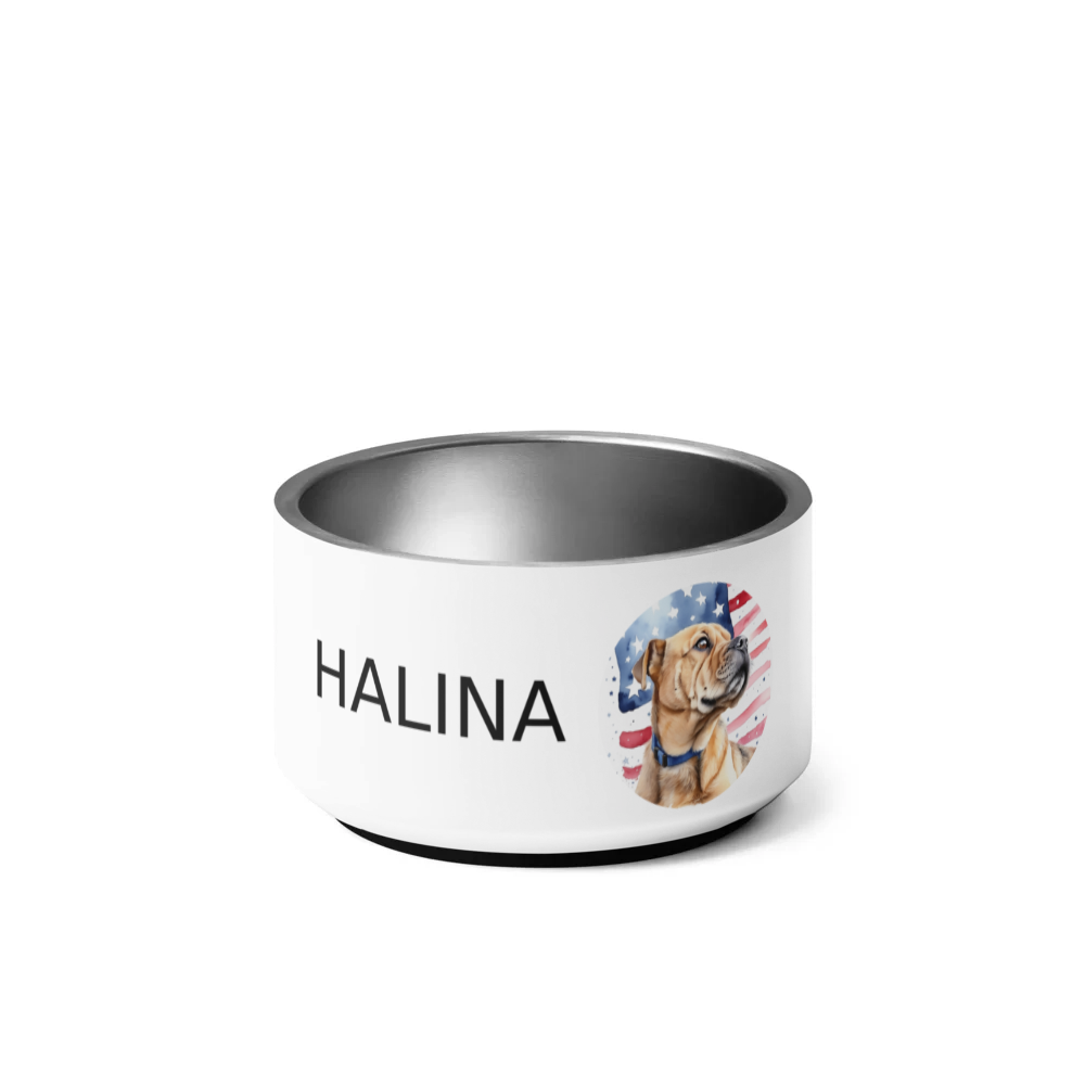 PugMug Custom Halina Pet Bowl