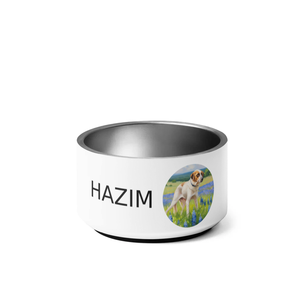 PugMug Custom Hazim Pet Bowl