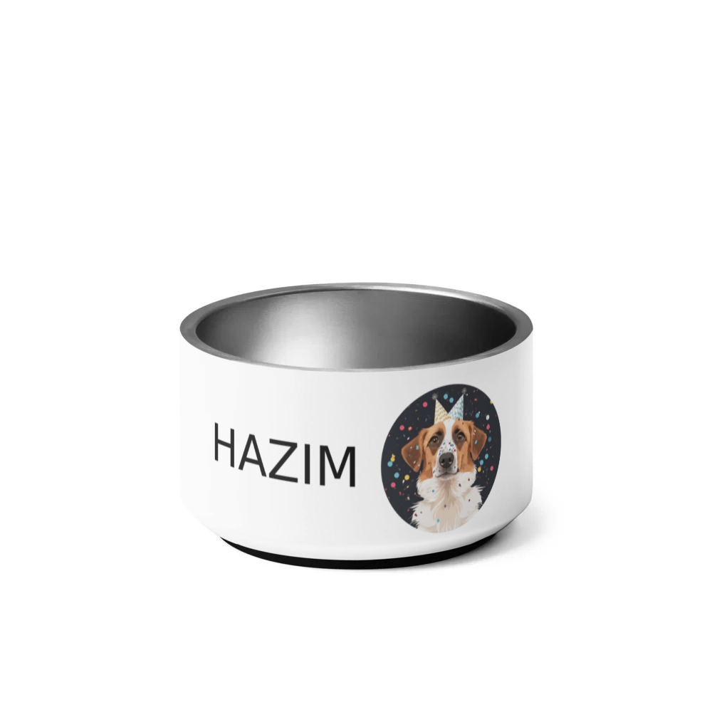 PugMug Custom Hazim Pet Bowl