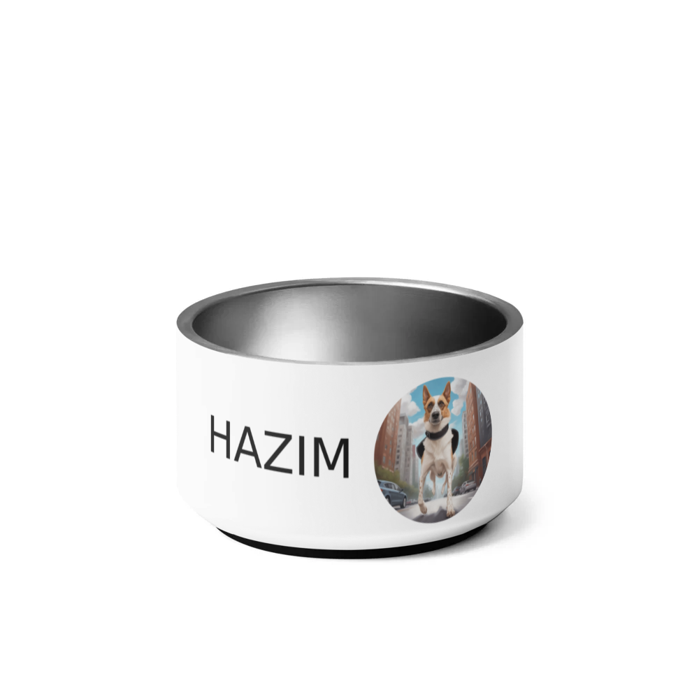 PugMug Custom Hazim Pet Bowl