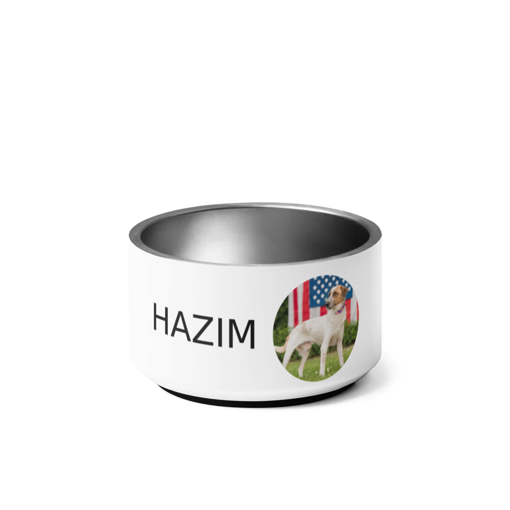 PugMug Custom Hazim Pet Bowl