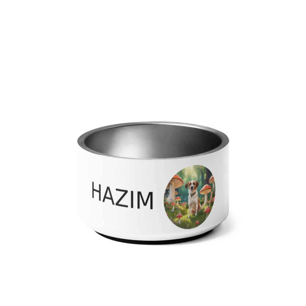 PugMug Custom Hazim Pet Bowl