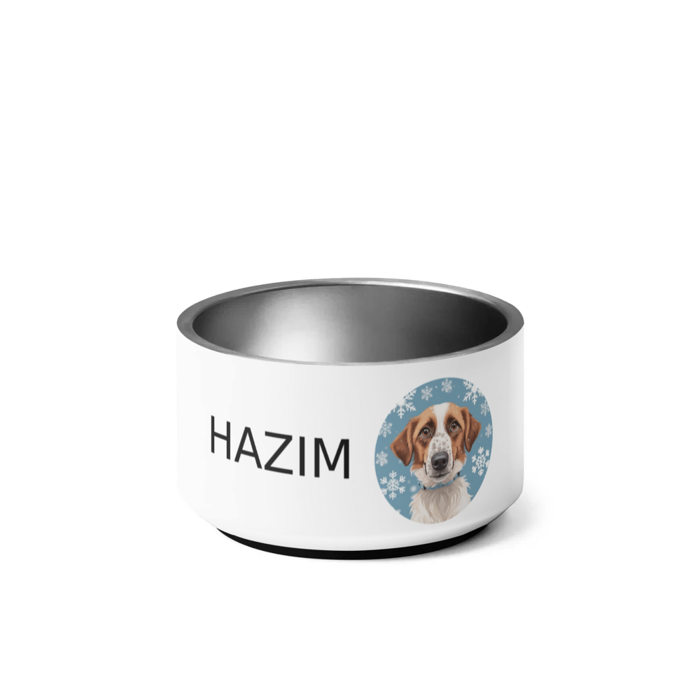 PugMug Custom Hazim Pet Bowl