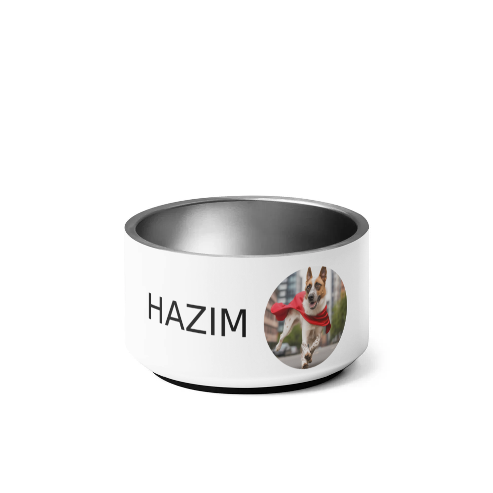 PugMug Custom Hazim Pet Bowl