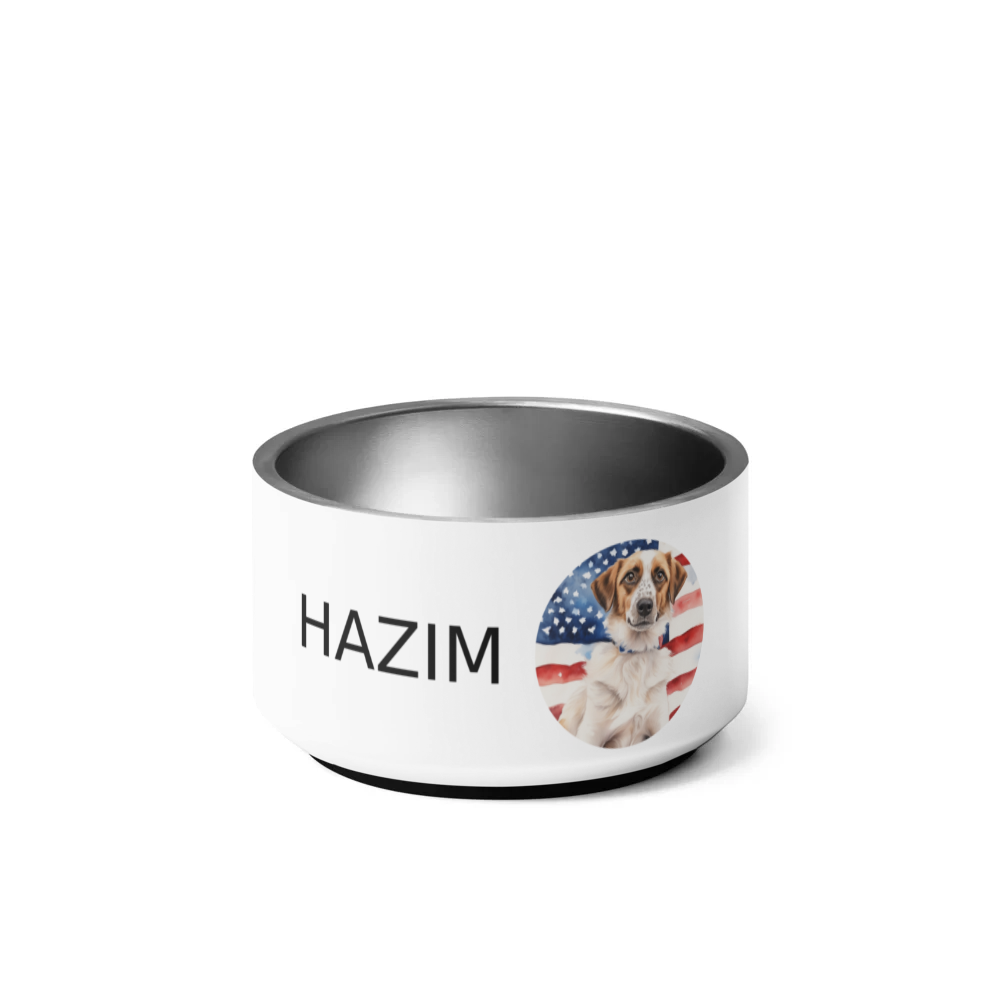 PugMug Custom Hazim Pet Bowl