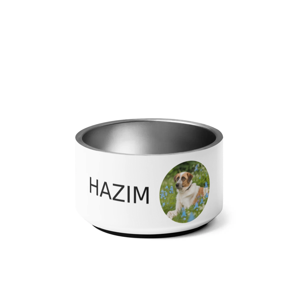 PugMug Custom Hazim Pet Bowl