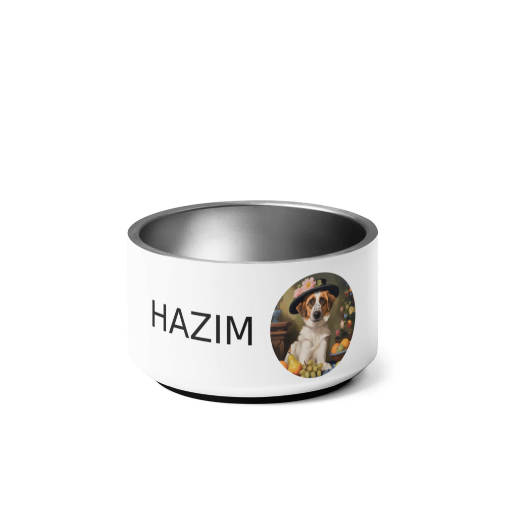 PugMug Custom Hazim Pet Bowl