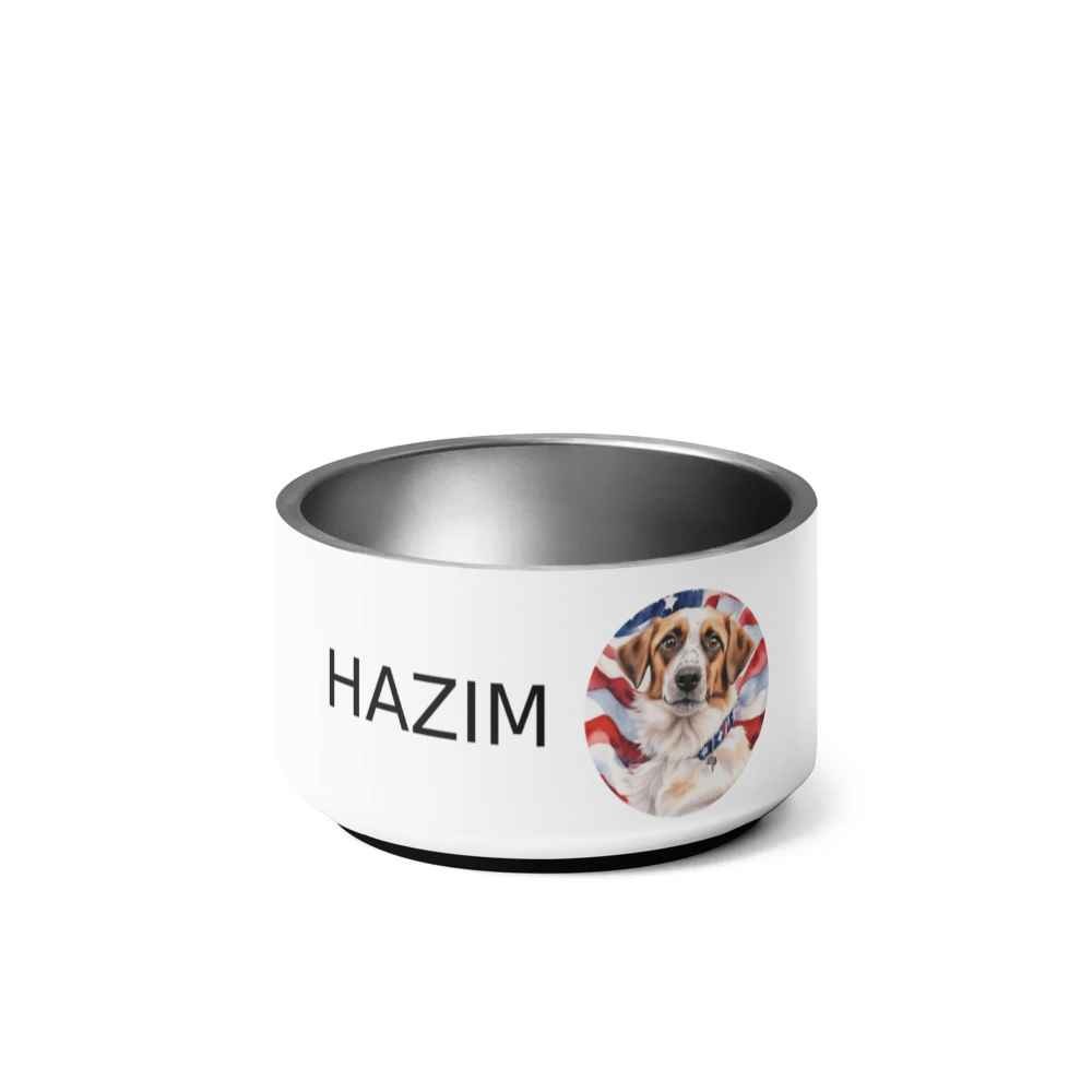 PugMug Custom Hazim Pet Bowl