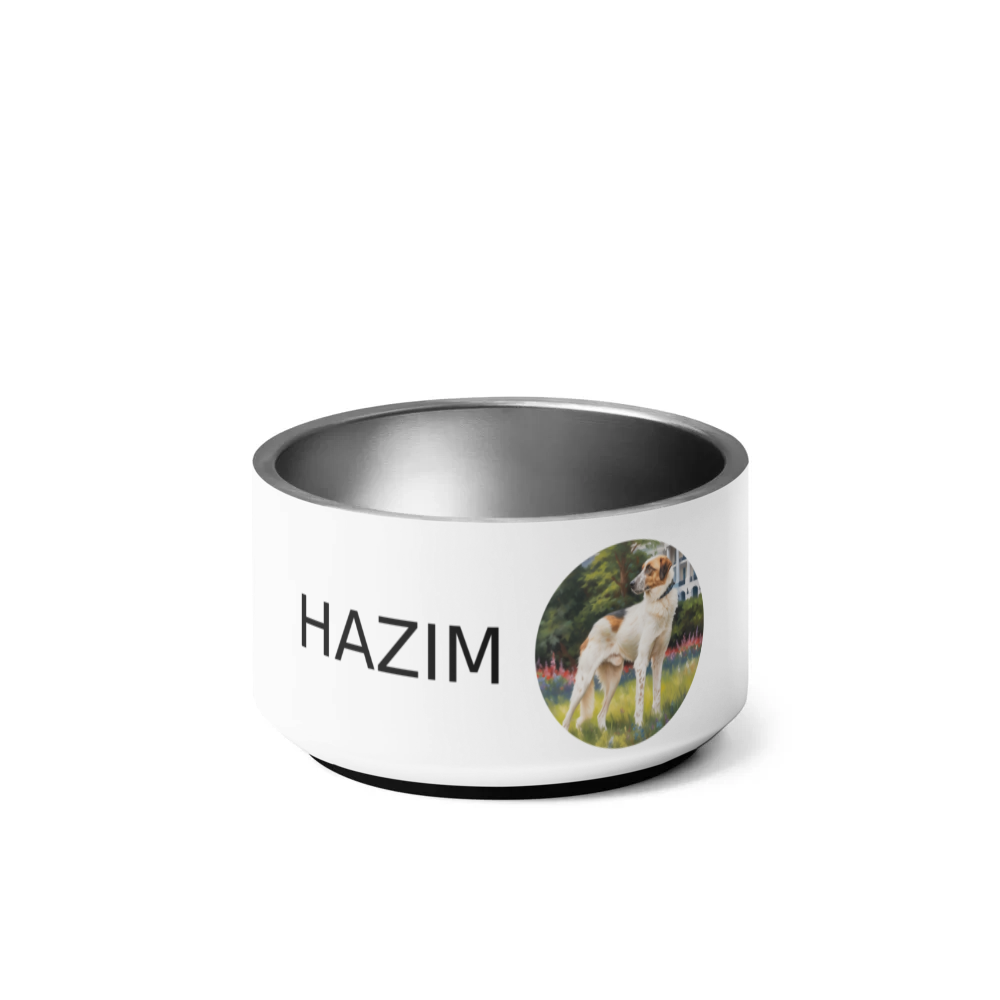 PugMug Custom Hazim Pet Bowl