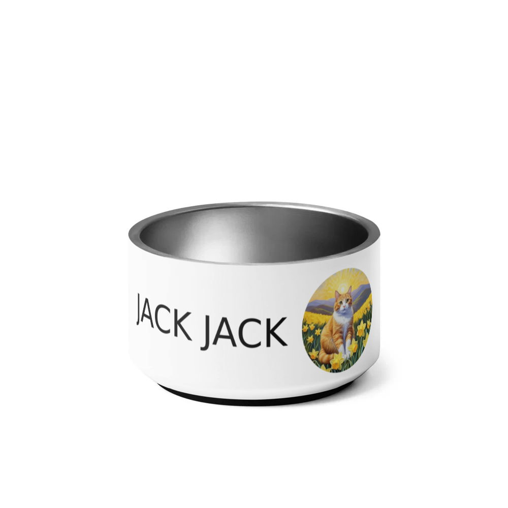 PugMug Custom Jack Jack Pet Bowl