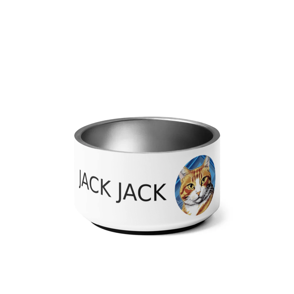 PugMug Custom Jack Jack Pet Bowl
